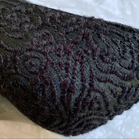 Nine West Escher Floral Texture Peep-Toe Heels 8 - Picture 6 of 7